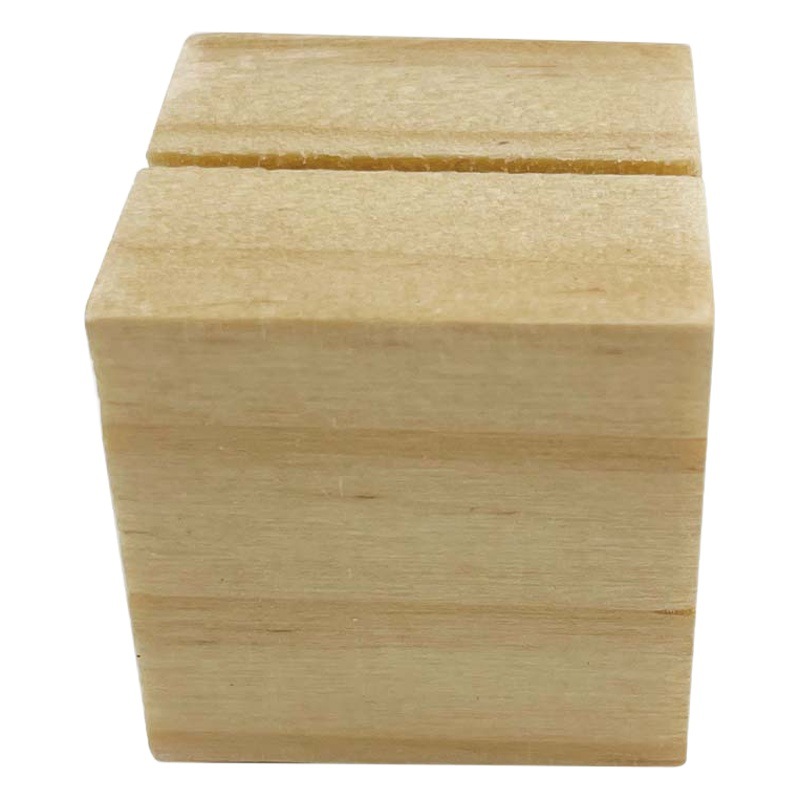 Wooden Valentine's Day creative decoration business card holder note photo holder home decoration wine counter handmade message card