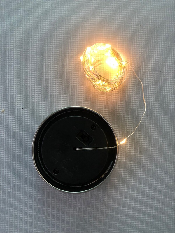 Solar Mason bottle lamp solar LED Mason jar copper wire lamp cover outdoor garden glass bottle hanging lamp accessories Solar Mason bottle lamp solar LED Mason jar copper wire lamp cover outdoor garden glass bottle hanging lamp accessories
