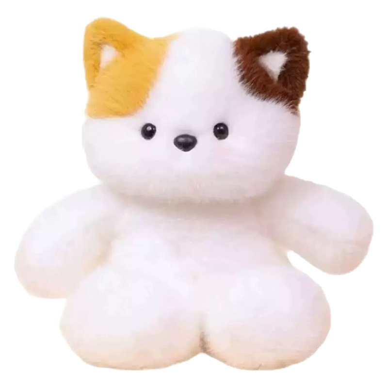 Douyin 人気のランニングシリーズ クマ 三毛猫 かわいい人形 ぬいぐるみ 人形 女の子の誕生日プレゼント|undefined