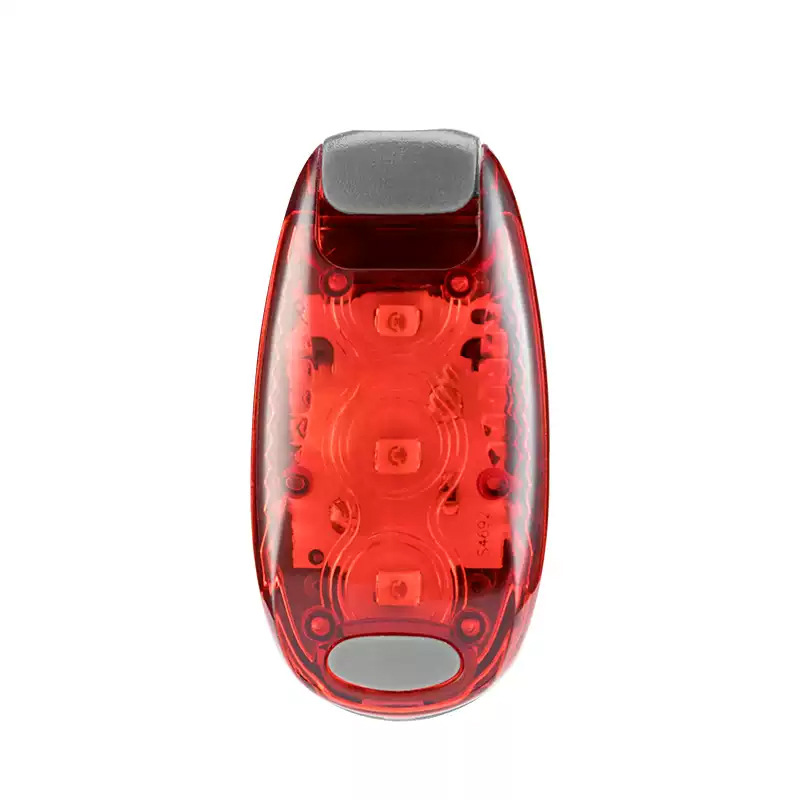 Luz LED multifuncional transfronteriza de advertencia nocturna, luz para mochila, luz para correr, luz para brazo, luz universal para casco de bicicleta, luz trasera