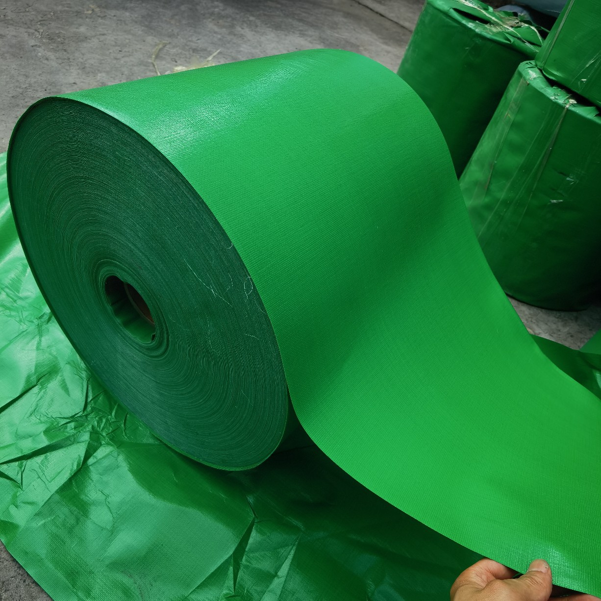 Waterproof woven fabric 编织布 320克防水布 特厚400克编织布