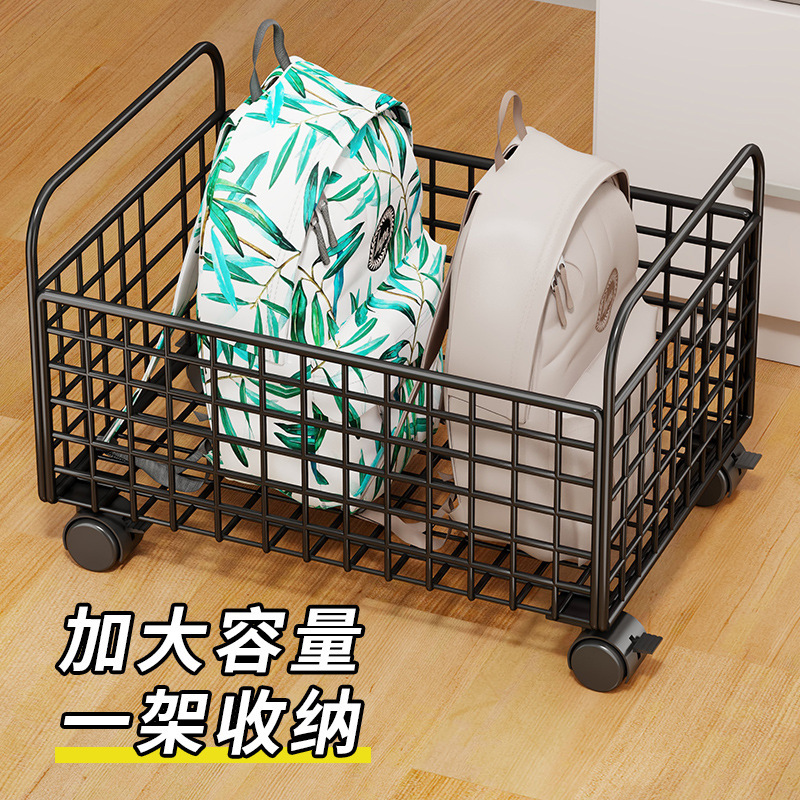 ランドセル収納ラック 取り外し可能なブックボックス 学生教室の本と教科書の収納 滑車付き 大容量収納ボックス|undefined