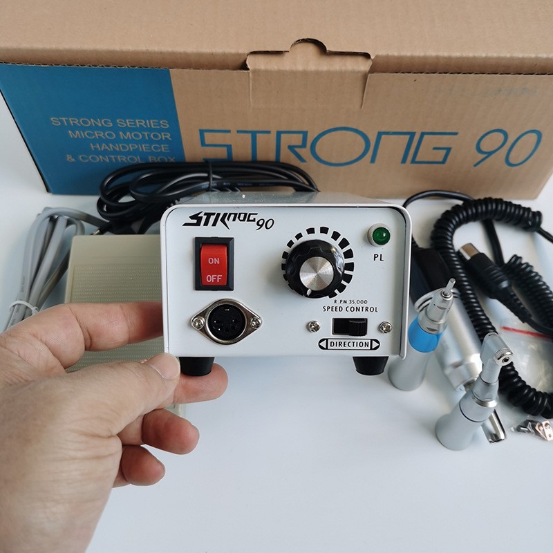 110V sander 90STRONG straight machine bending machine nail sander dental polishing jewelry carving