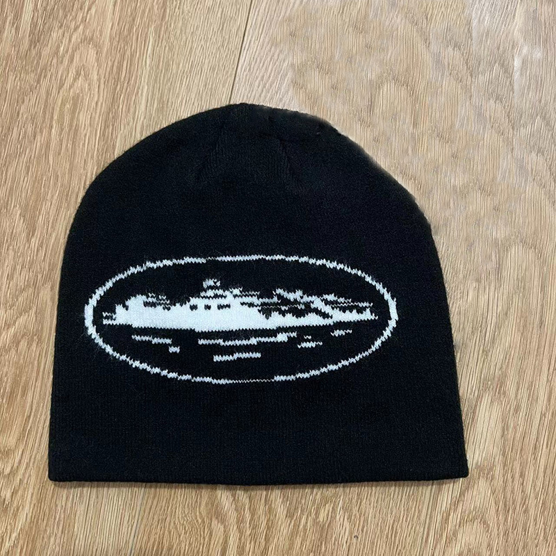 Moda todo fósforo carta tapa Corteiz moda calle CRTZ hip hop monopatín Jacquard cúpula de punto sombrero frío