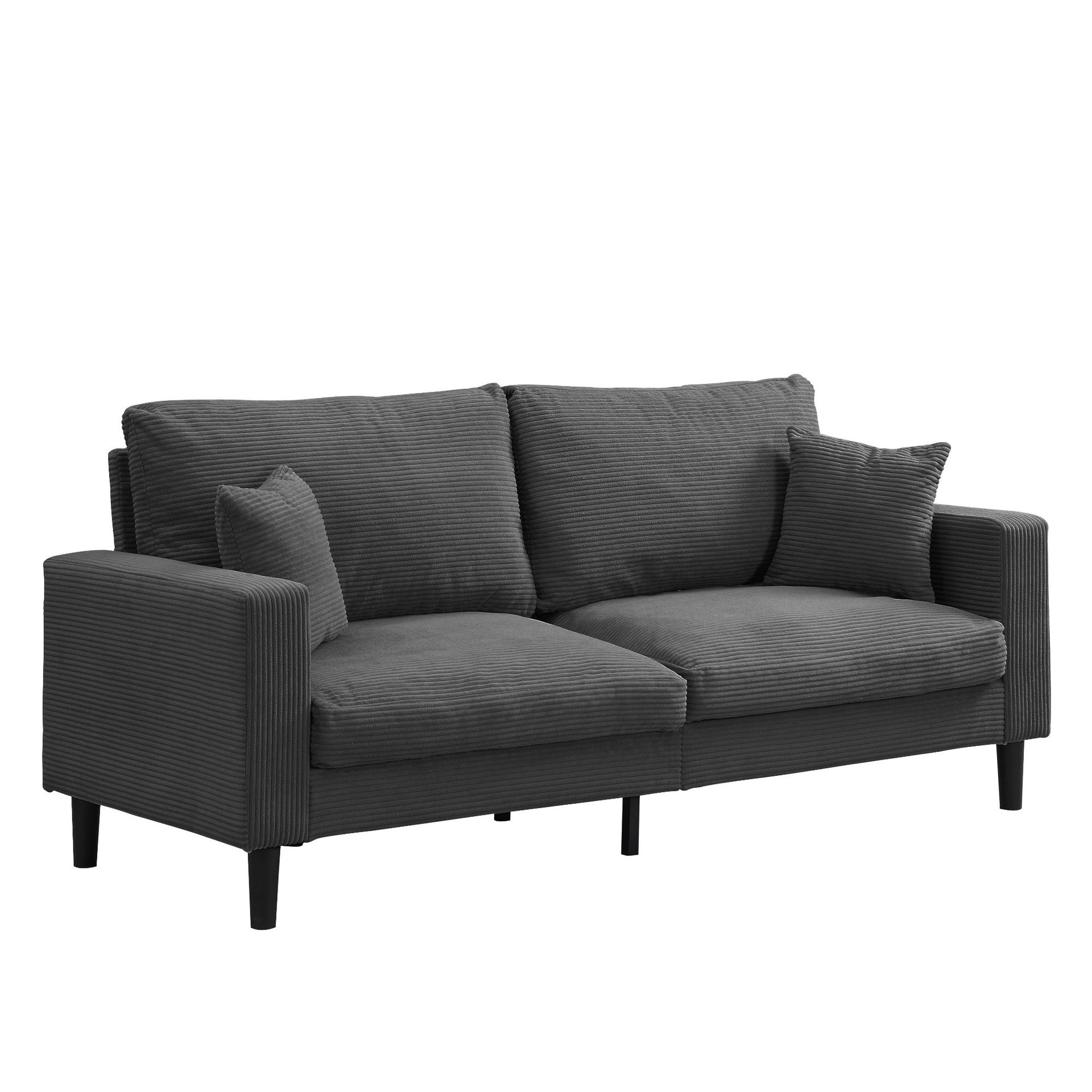 Sofá pequeño estilo nórdico moderno simple sala de estar alquiler apartamento dormitorio simple doble triple sofá pequeño red
