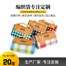 加厚防潮野餐沙滩垫野餐牛津布手提便携户外郊游野炊防水草坪地垫