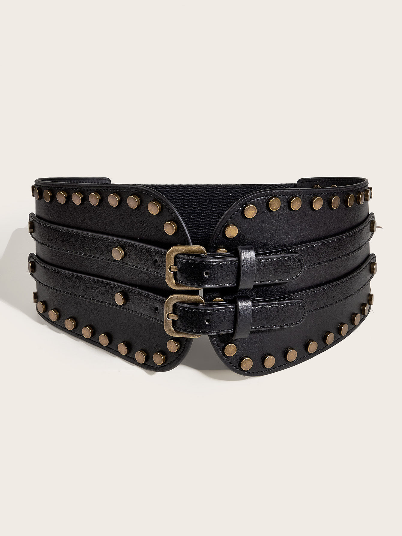 185g Weight Belt Classification 1 Piece Quantity Daily Occasion Pu Leather, Alloy Material Solid Color Pattern Women's Gender Simple Style Style Simple Style Solid Color Pu Leather Alloy Women's Woven Belts 2