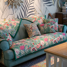 美式秋冬加厚高档毛绒沙发垫防滑四季通用沙发巾真皮沙发坐垫子