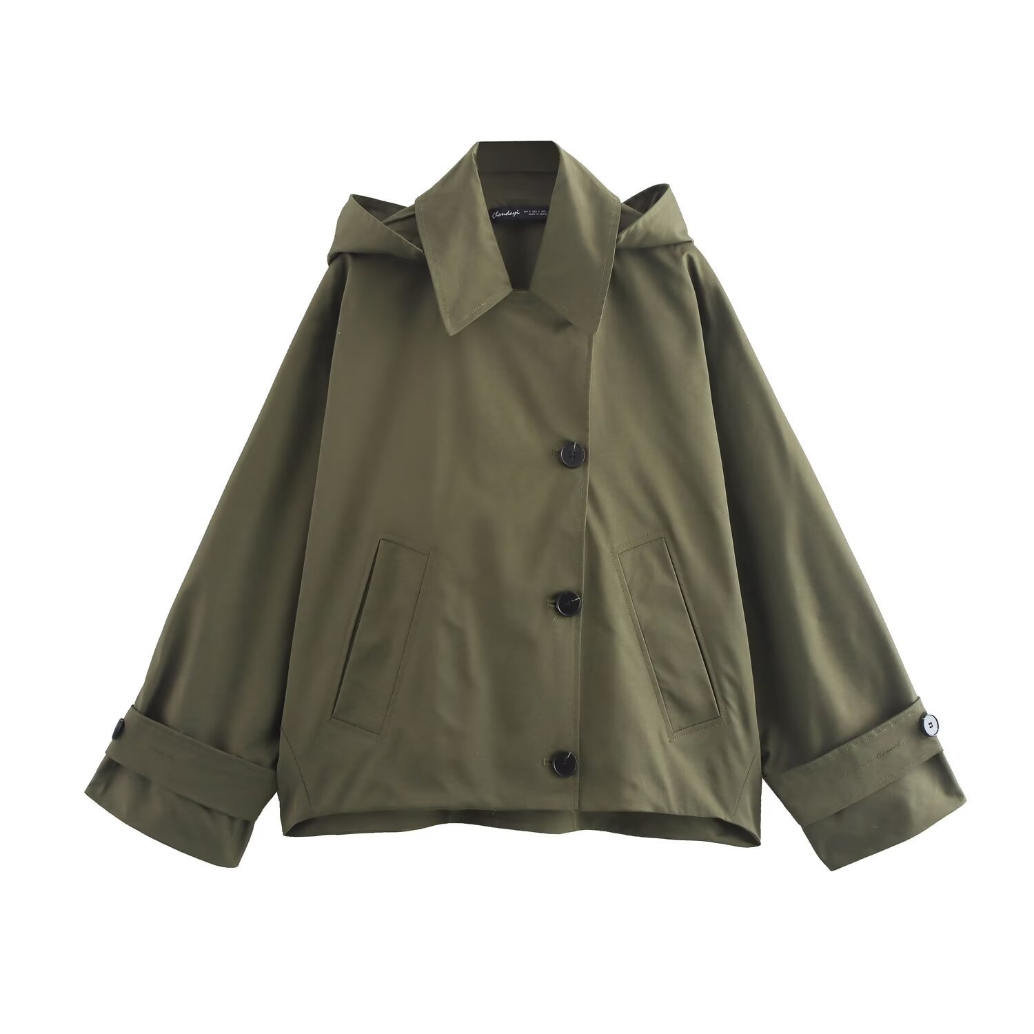 Vêtements pour femmes automne hiver nouvelle mode de rue veste à capuche décontractée_voghion.com