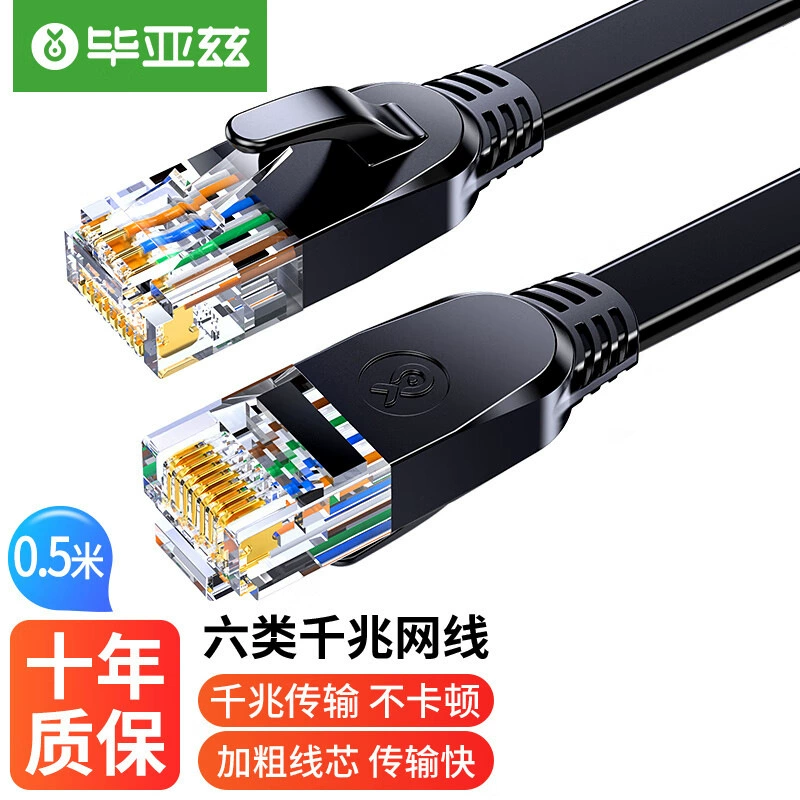 Кабель сети Gigabit 8-жильный экранированный, категория 6, домашний широкополосный кабель, WX8