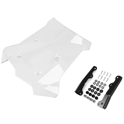 For Bmw F750Gs 2018-2023 F850Gs Motorcycle Touring Windshield Jmmotoadv (Motorcycle front windshield) - f750gs-windshield-transparent-with-bracket