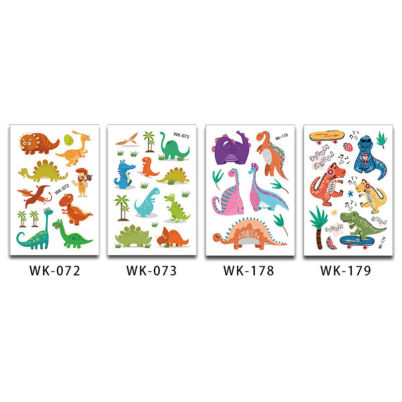 WK072-073 del dinosaurio, 178-179, modelo y cantidad de la nota del número de orden
