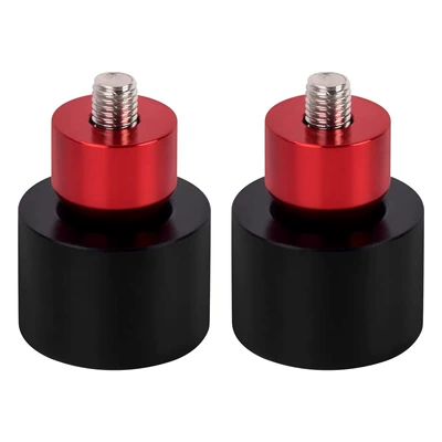 two-line guard bar to protect wheels — Motorcycle bumper - black-ball-red-sleeve