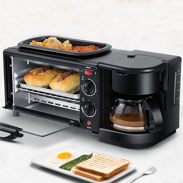 3in1breakfastmachine三合一早餐机多功能迷你电烤箱跨境出口专供|undefined