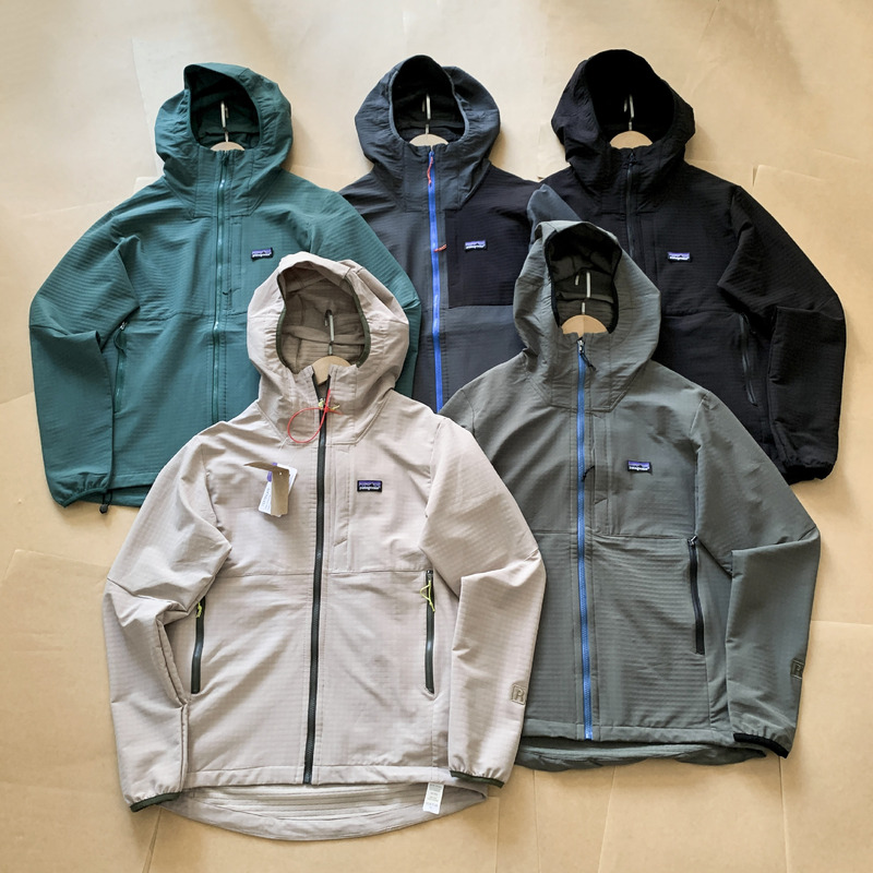 Cross-Border Bata Patag Autum New Outdoor Windproof and Water-Repellent Soft Shell Stand-Up Collar Zipper Hooded Jacket for Men and Women