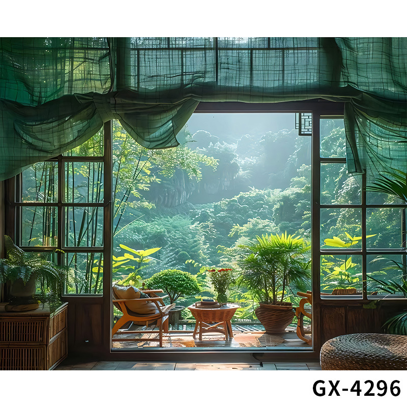 Paño de fondo de transmisión en vivo Nuevo estilo chino sala de transmisión en vivo pared de fondo diseño de escena tridimensional 3d accesorios de fotografía sentido avanzado