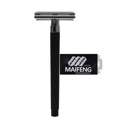 胡须刀刮脸刀老式刮胡刀双面刀片可贴标