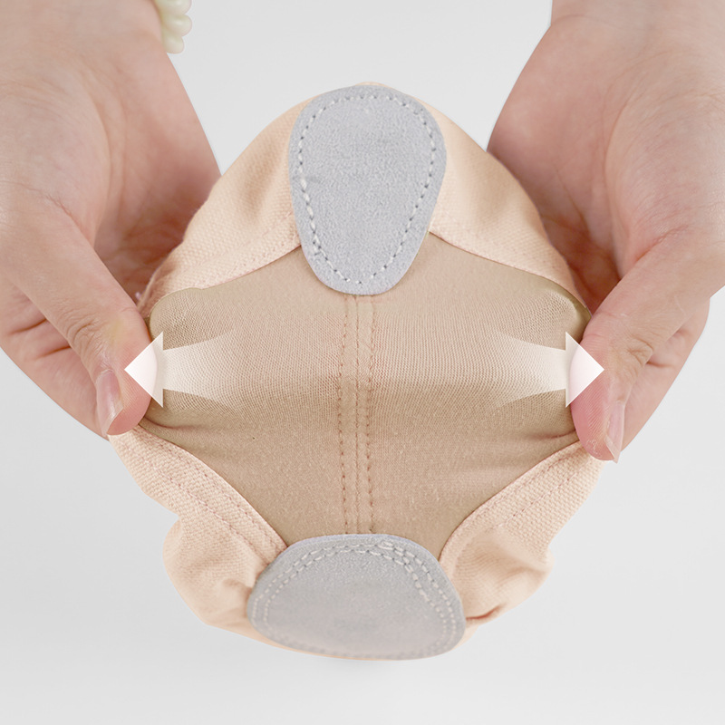 Zapatos de baile para niños zapatos de ejercicio de fondo suave para mujer zapatos de tela elástica para niñas de Ballet para adultos zapatos de cuerpo de garra de gato