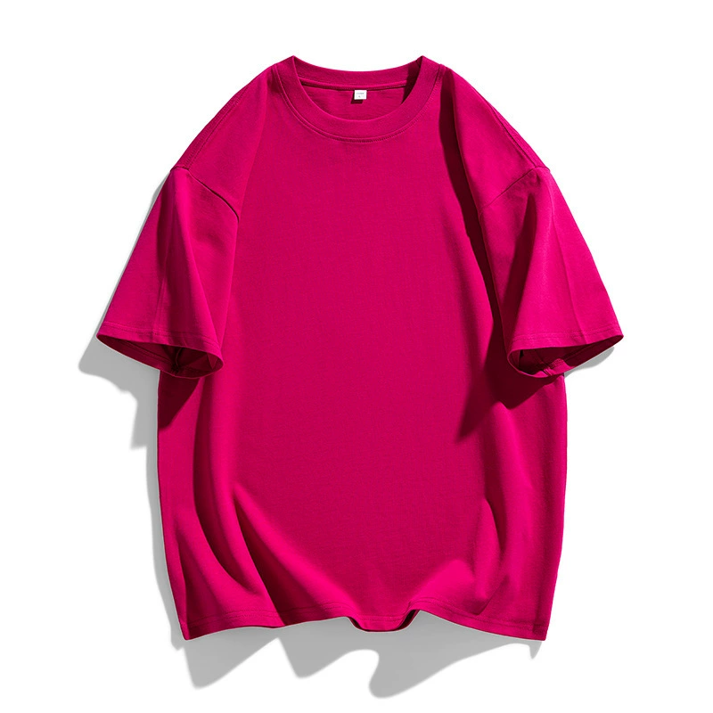 Летняя японская ретро тяжелая хлопчатобумажная футболка 250g мужская свободная рубашка с круглым вырезом и нижней белой футболкой с короткими рукавами