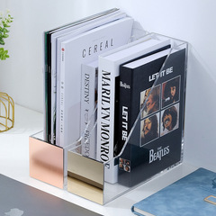 Factory Acrylic Office Supplies File Rack Desk Storage File Manager File Cabinet One-Time Delivery