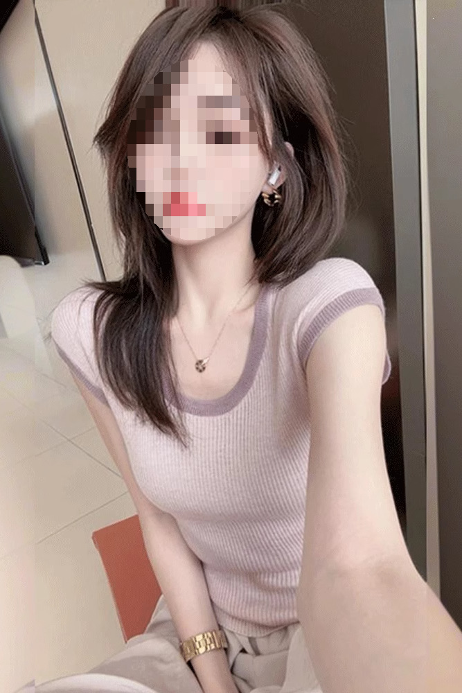 Áo len lụa mỏng dệt kim ngắn tay nữ 2026 mới mùa hè, phù hợp vai nhỏ, tay bay — màu hồng chi tiết 1