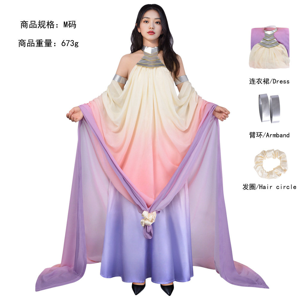 阿米达拉公主万圣节cos服星球大战艾米达拉cosplay角色扮演工厂现