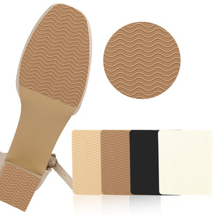 Shoes sole anti-slip stickers high heel shoes front Palm silencer wear-resistant anti-slip mat water ripple self-adhesive shock absorption sole protection