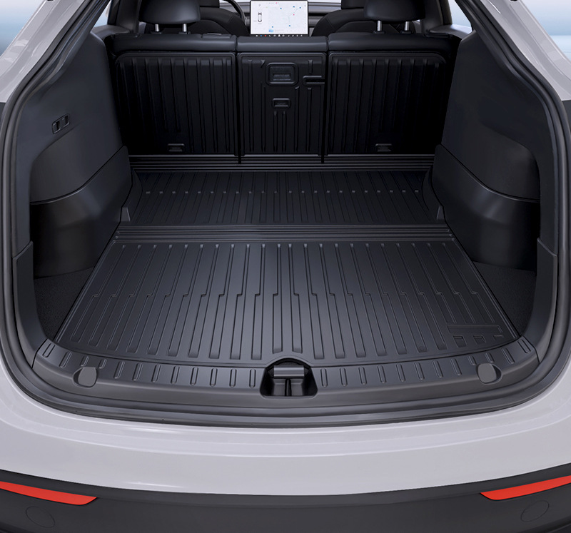 Suitable for the New Version of Tesla Model Y Trunk Mat Tpe Front and Rear Trunk Mat Modified Interior Accessories Wholesale
