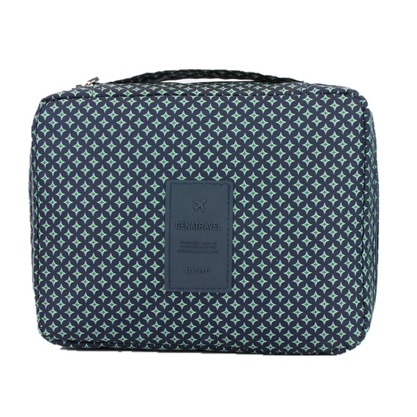 Navy Star [Square Bag Cosmetic Bag]
