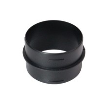 短款75直通接头风管链接驻车加热器出风管子延长塑料接头改装配件