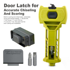 ラッチセットドアラッチ穴ツールドアロック取付削工具ドアノミツール