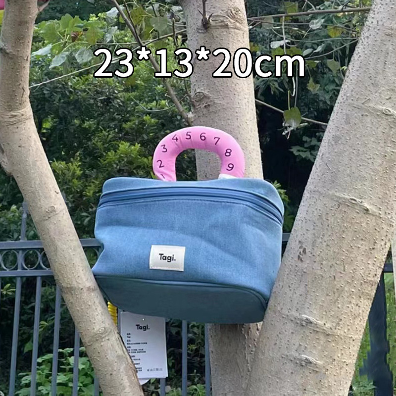 데님 블루 라지