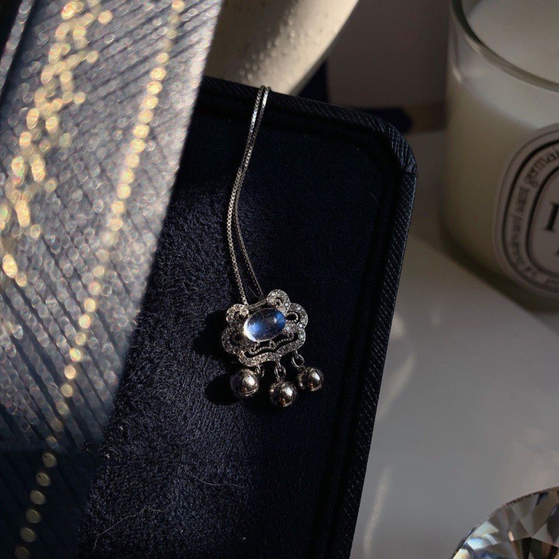 [love silver for life] necklace # Xl084