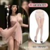Lotus root pink + sexy no-take-off socks