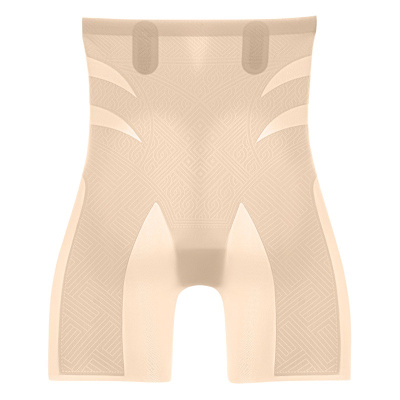 Pantalones de suspensión de verano delgada transpirable sin costuras de cintura alta vientre contracción Levantamiento de cadera que forma la cintura que forma la ropa interior de seguridad de las mujeres