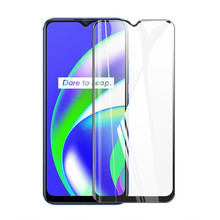 适用OPPO真我C33realme30s玻璃膜C30c11c2全屏覆盖高清REALME贴膜