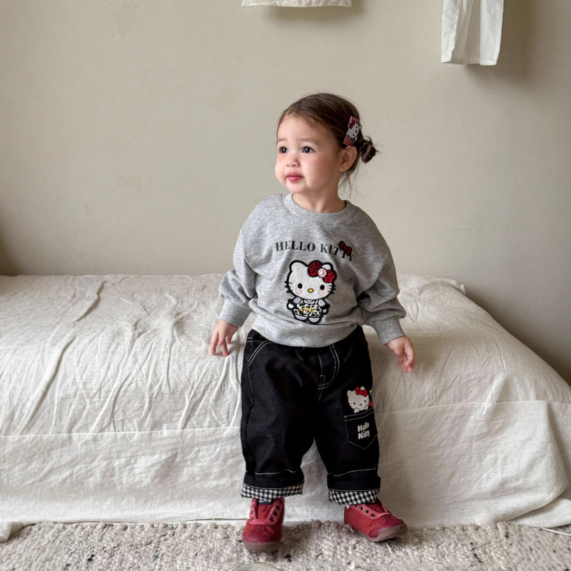 蔗梨童装女童卫衣2025新款长袖秋装儿童洋气休闲卡通上衣宝宝衣服|undefined