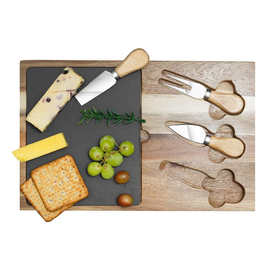 相思木芝士板套装含刀具家庭聚会奶酪板 可定制多功能砧板BSCI