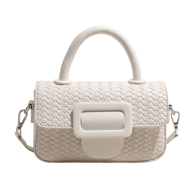 Bolso de mano de alta sensación para mujeres 2026 nueva moda primavera tejida bolso de hombro exquisito bolso de mochila super caliente