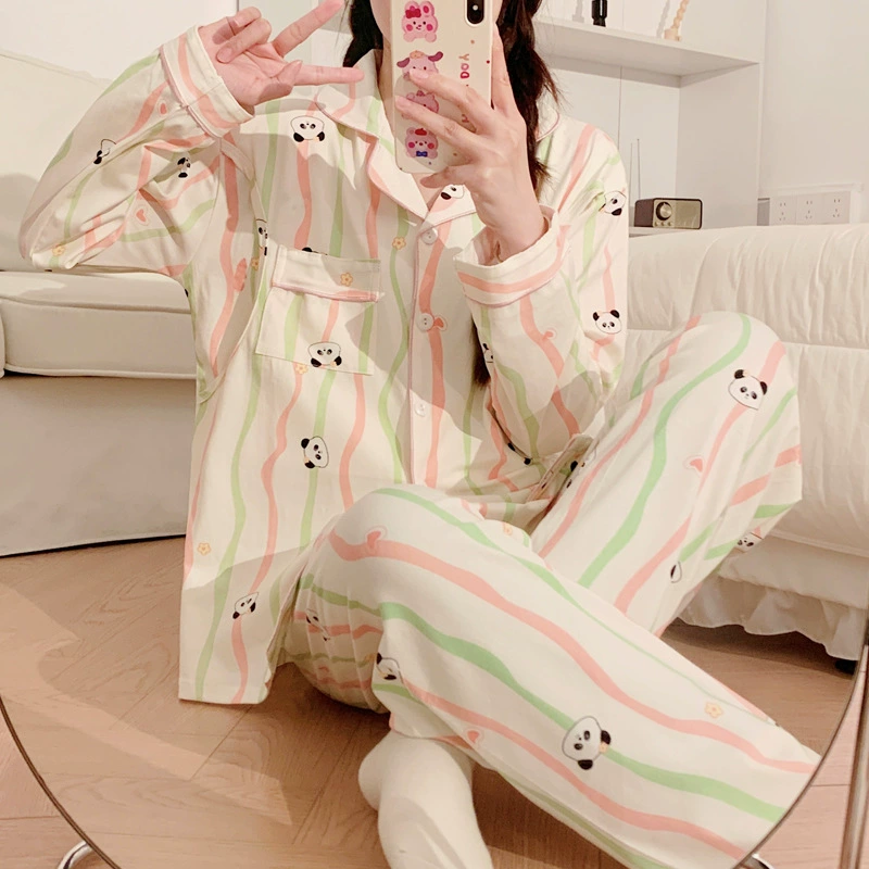 Хлопчатобумажная одежда для кормления беременных весной и осенью