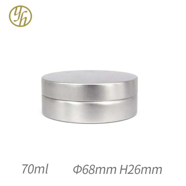 70ml 天地铝盒 68x26mm 厚度0.4mm 水彩蜡笔盒蜡烛 茶叶铝盒