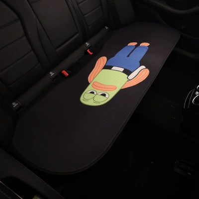Seat cushion, seat cover: Seat Cushion, Personalized Summer Seat - working-fish-a-long-mat-in-the-back-row-printed-4-color-bichburg