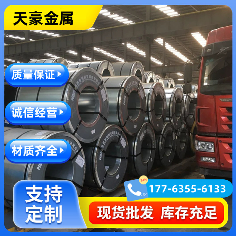 现货供应镀锌板 有花无花镀锌板卷 邯钢厂家 0.3MM到4MM