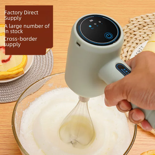 Electric egg beater wireless handheld rechargeable egg beater household baking cake cream egg white beater mixer