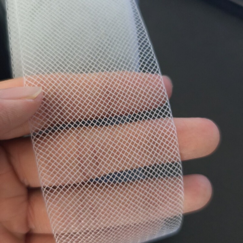 White 2-10cm skirt styling thickness elastic net dance skirt wedding bow decorative flower accessories wholesale