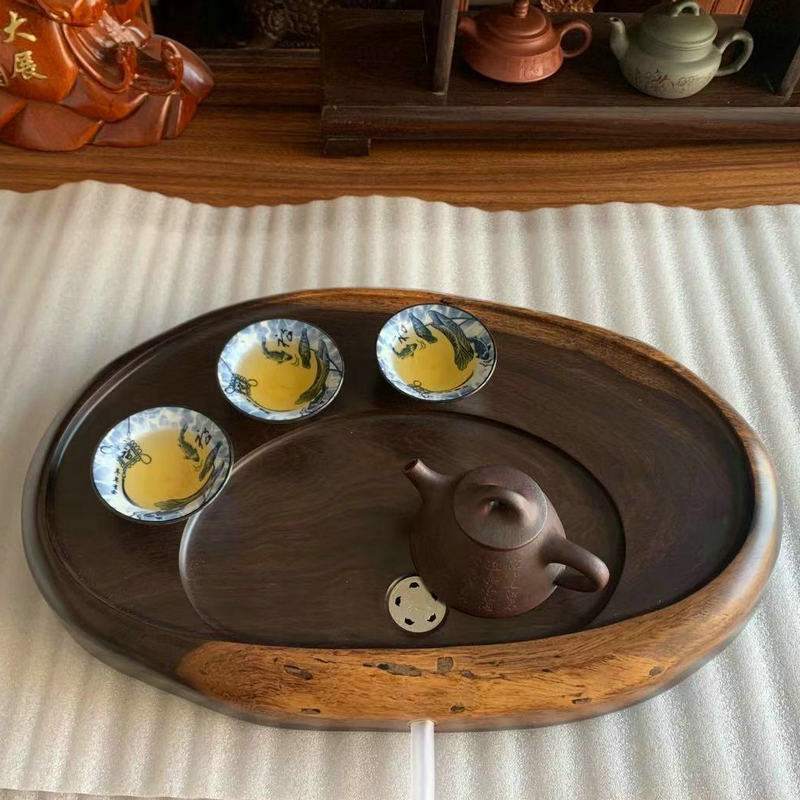 黑檀木茶盘 整块实木茶盘 原木茶海红木茶台特价茶具红木茶盘批发-阿里巴巴