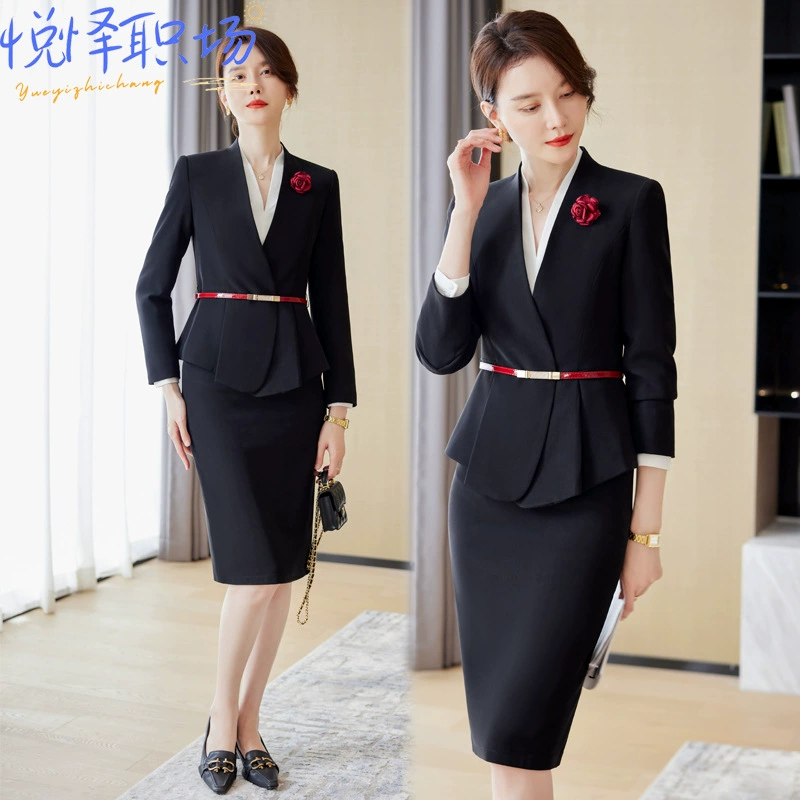 Высококачественные Комбинезоны для салонов красоты, женский ювелирный магазин, формальная одежда, инструменты, медицинская косметика, стойка регистрации, деловой костюм, женский костюм