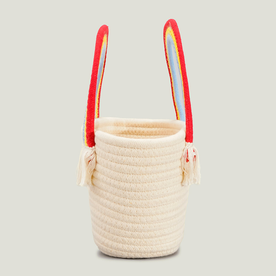 Women's Small Straw Solid Color Fashion Weave Bucket Straw Bag display picture 4