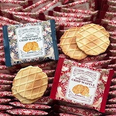 VIKOI唯口爱北海道华夫脆薄脆饼干结婚喜饼办公室点心零食