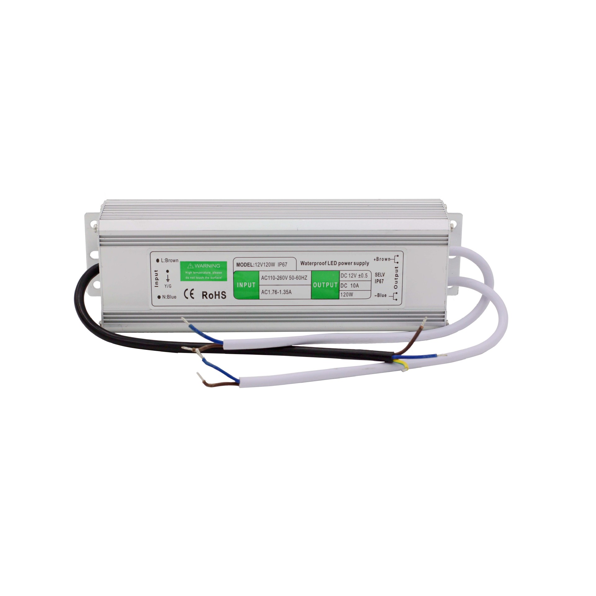 上普12V10A防水电源12V120W室外防水驱动LED单相开关电源厂家直销